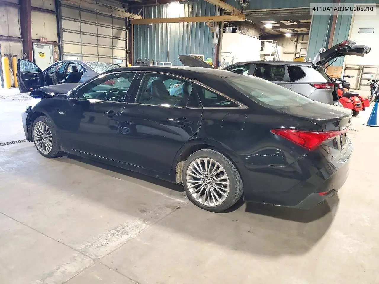 2021 TOYOTA AVALON VIN 4T1DA1AB3MU005210 — фото 2