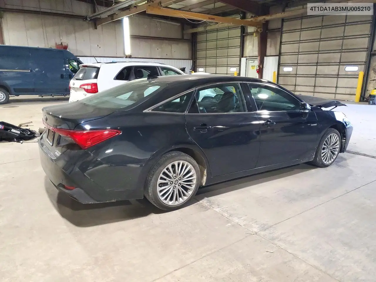 2021 TOYOTA AVALON VIN 4T1DA1AB3MU005210 — фото 3