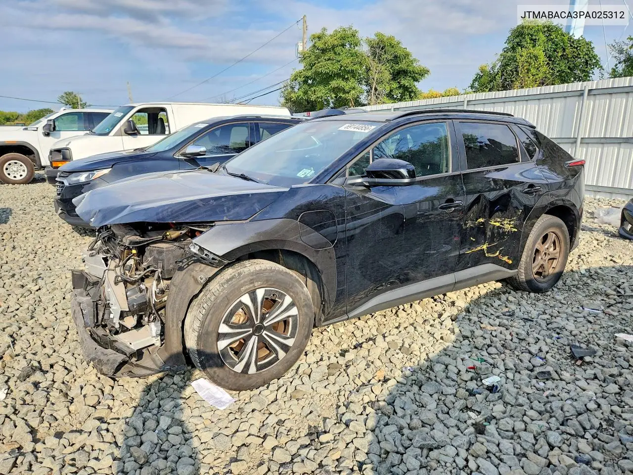 TOYOTA BZ4X 2023, VIN JTMABACA3PA025312