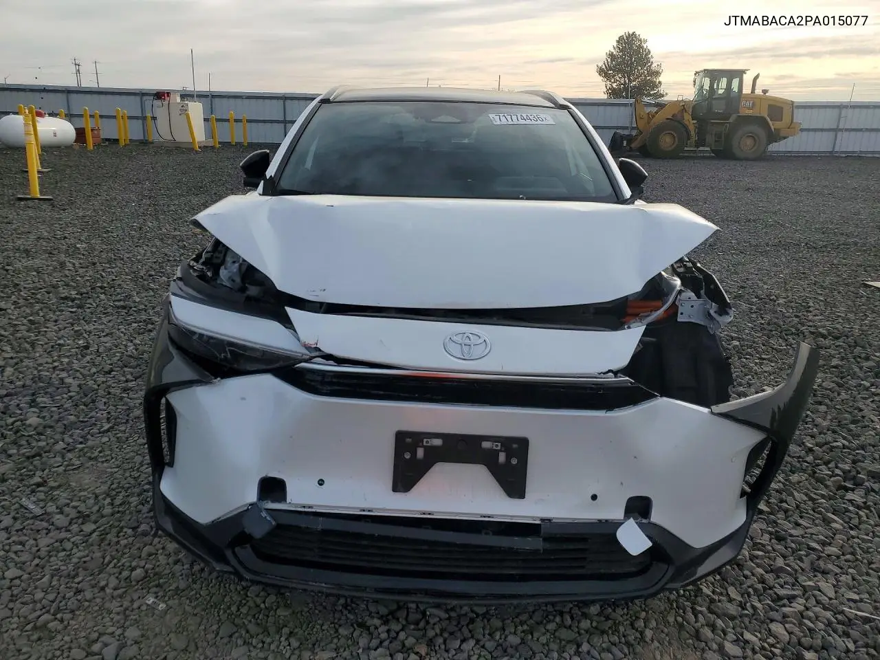 2023 TOYOTA BZ4X VIN JTMABACA2PA015077 — фото 5