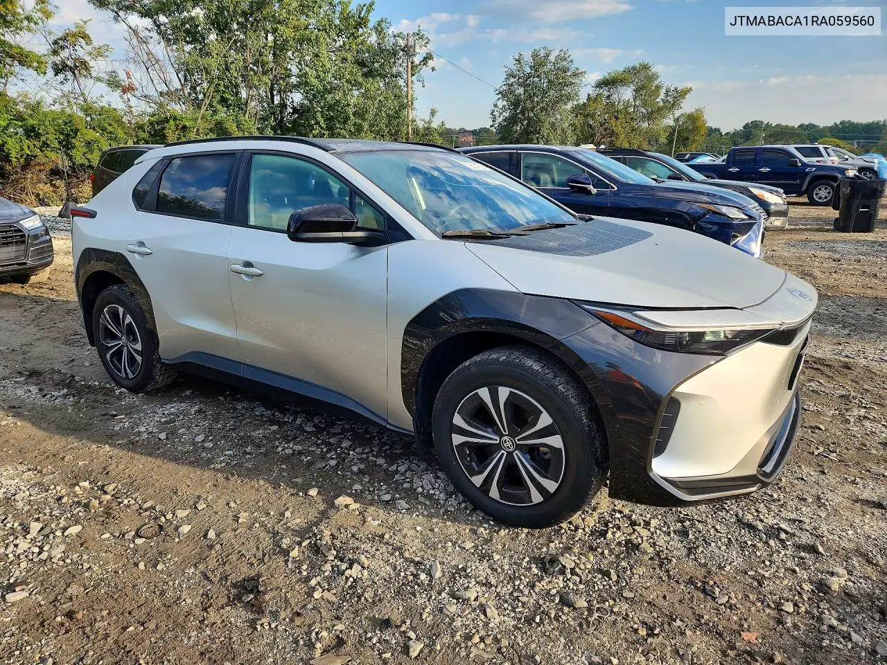 2024 TOYOTA BZ4X VIN JTMABACA1RA059560 — фото 4