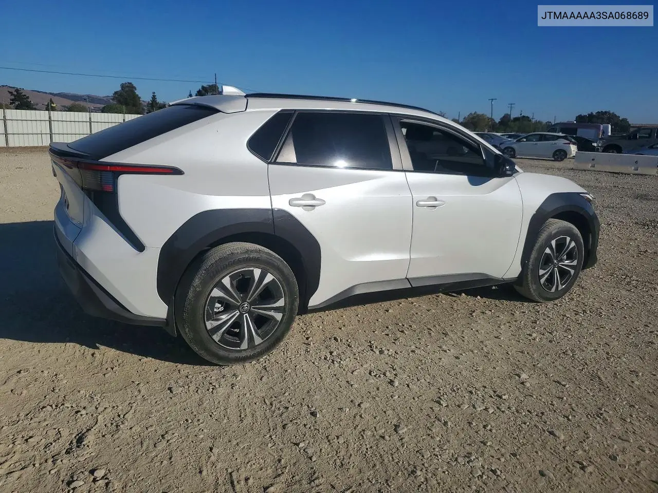 2025 TOYOTA BZ4X VIN JTMAAAAA3SA068689 — фото 3