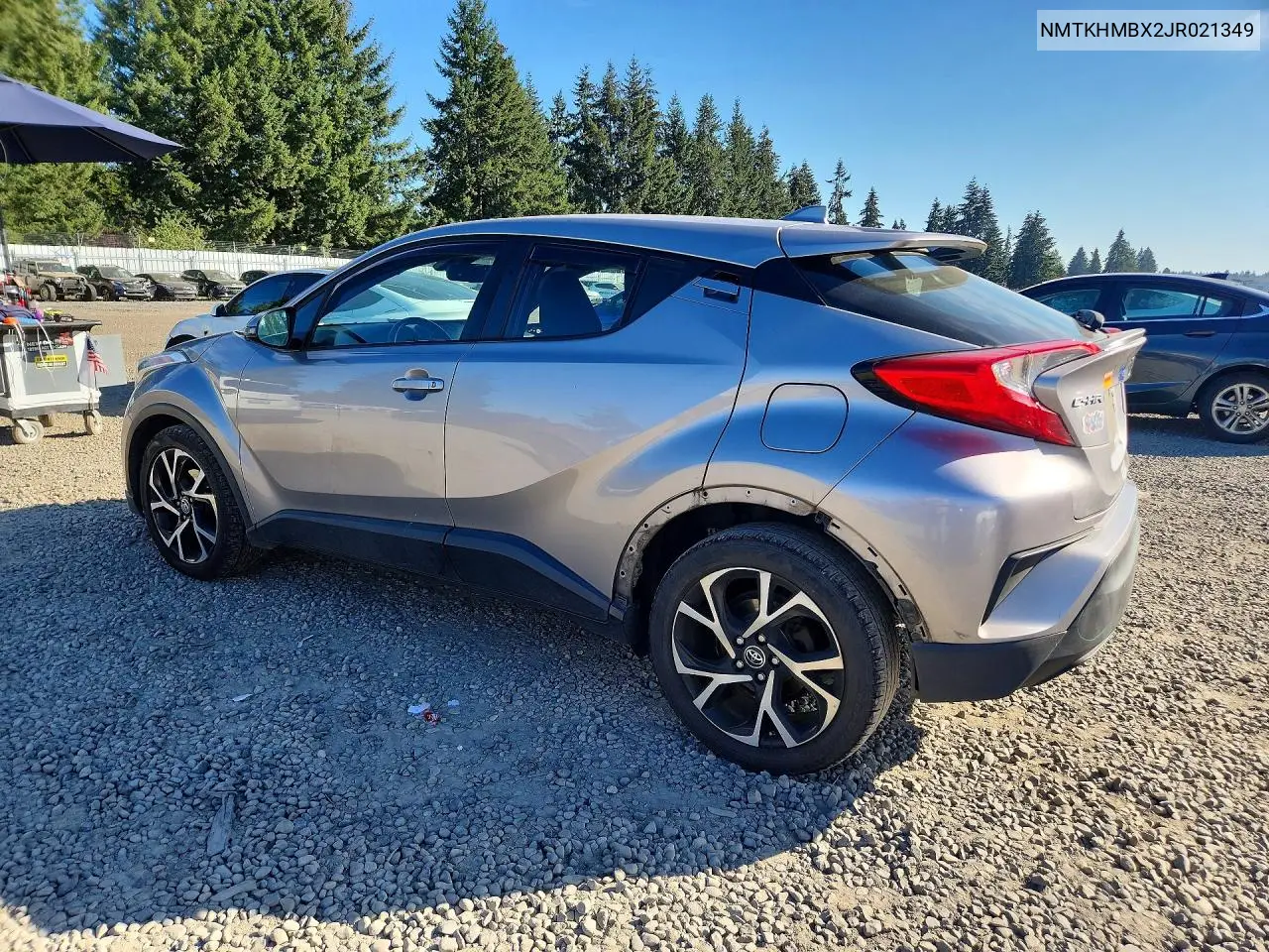 2018 TOYOTA C-HR VIN NMTKHMBX2JR021349 — фото 2