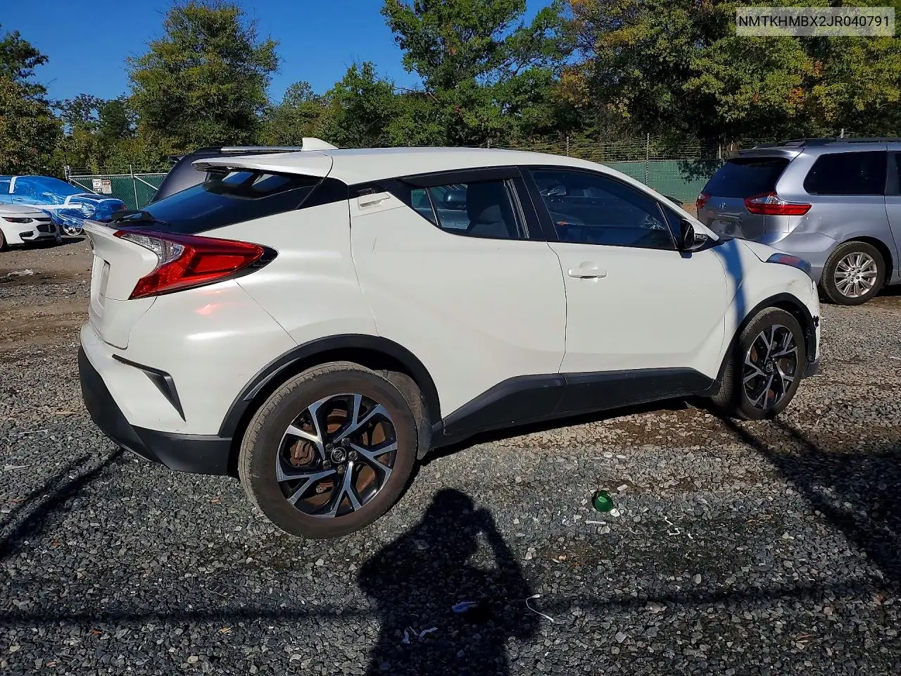 2018 TOYOTA C-HR VIN NMTKHMBX2JR040791 — фото 3
