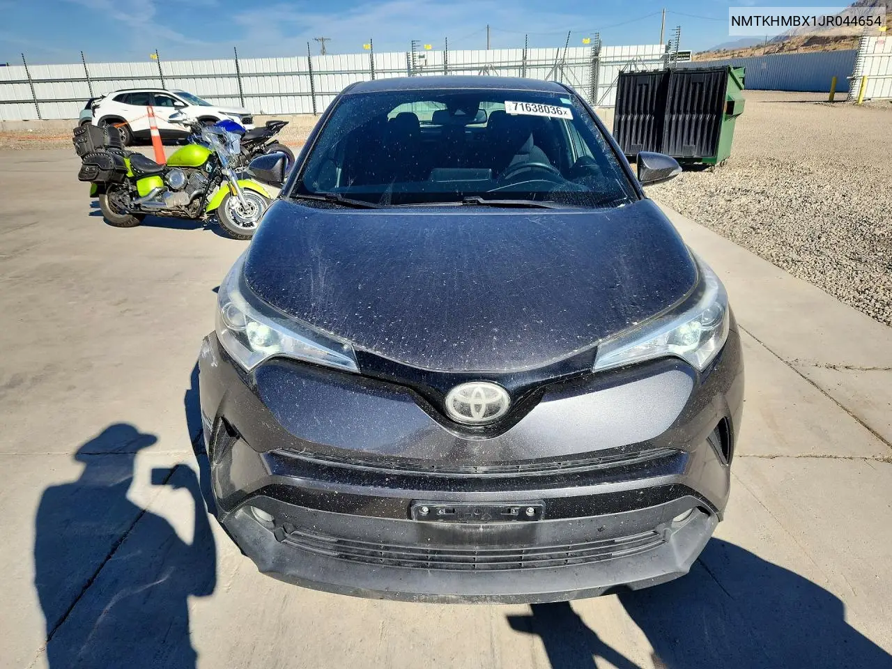 2018 TOYOTA C-HR VIN NMTKHMBX1JR044654 — фото 5