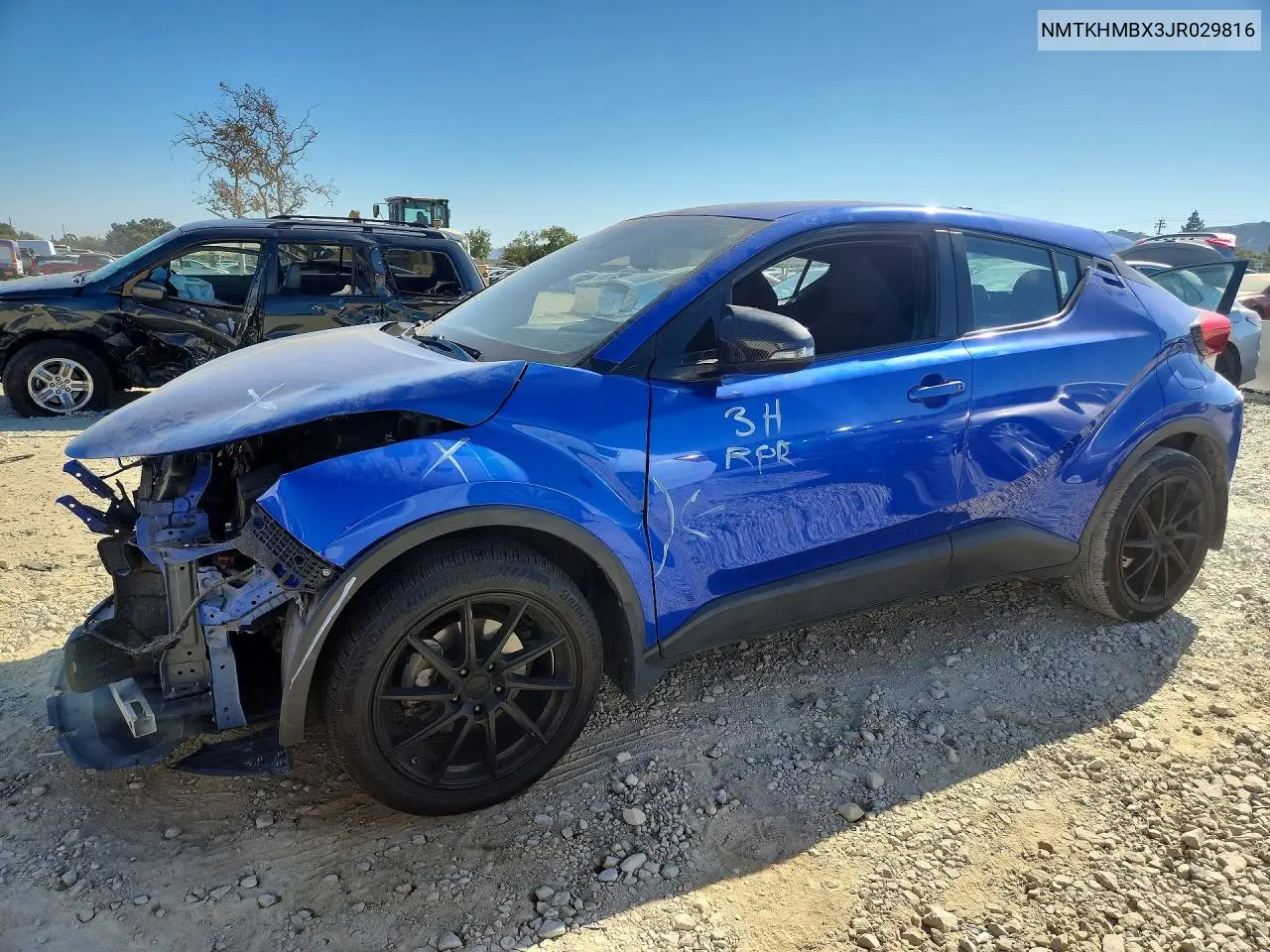 TOYOTA C-HR 2018, VIN NMTKHMBX3JR029816