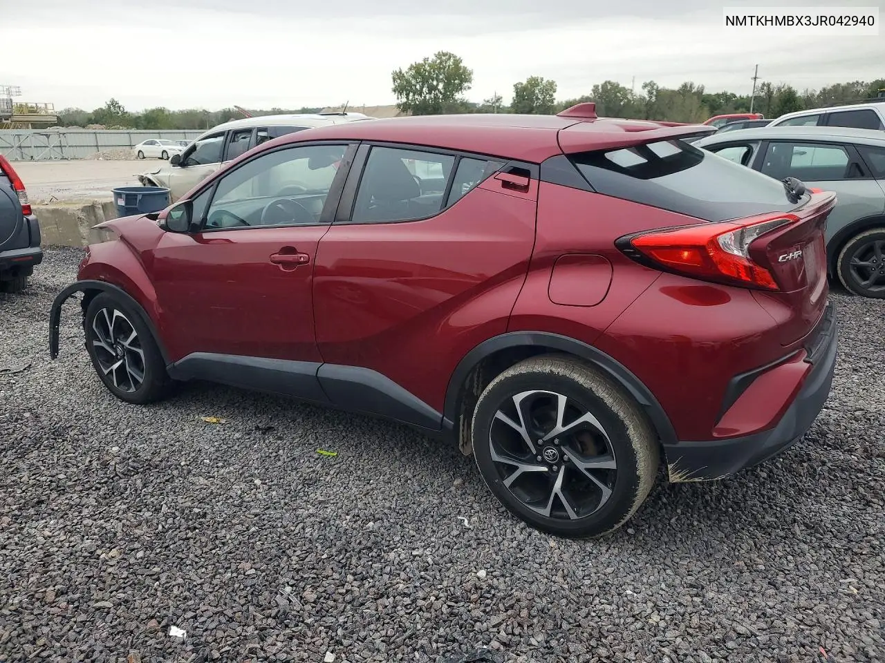 2018 TOYOTA C-HR VIN NMTKHMBX3JR042940 — фото 2