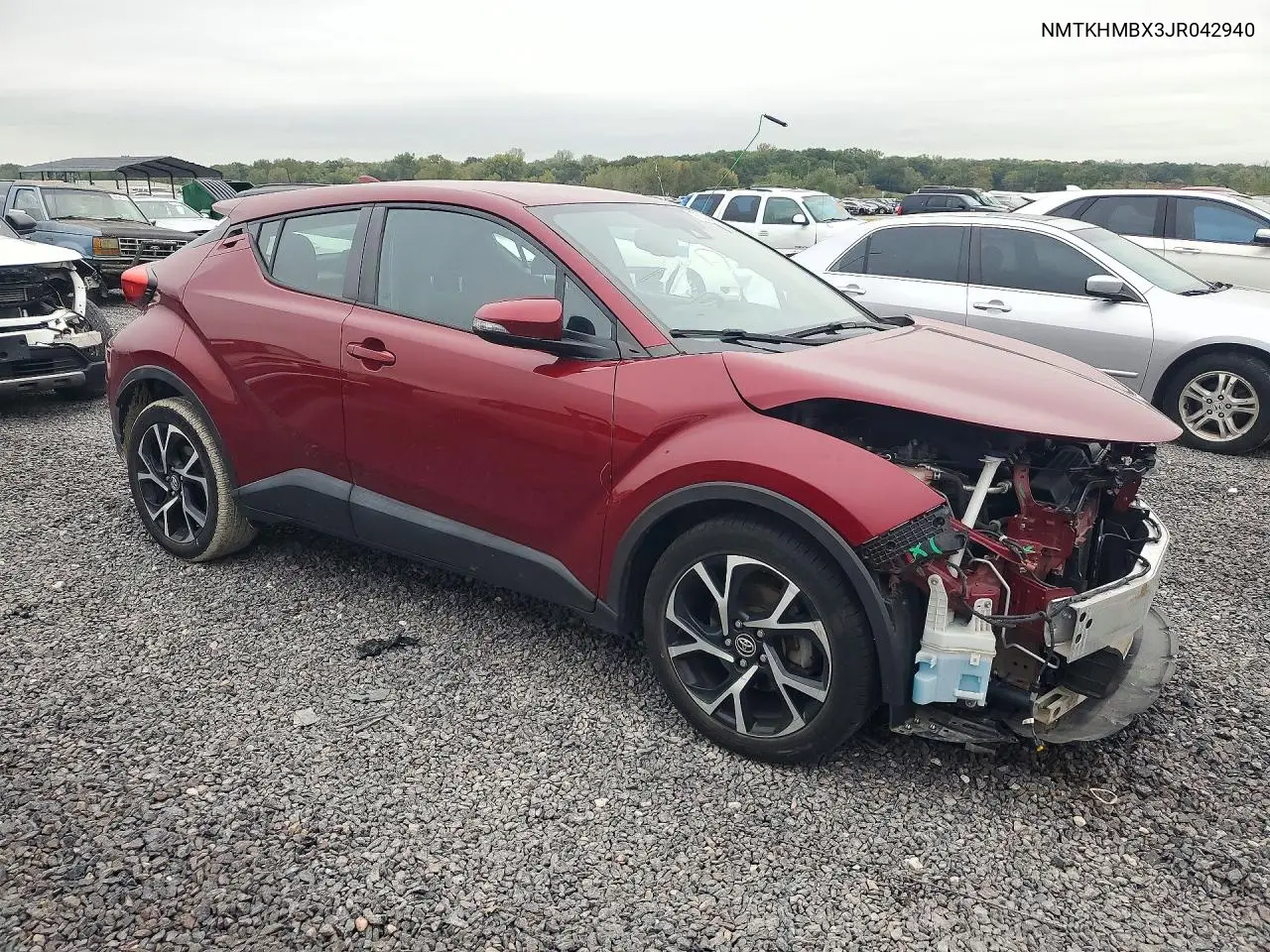 2018 TOYOTA C-HR VIN NMTKHMBX3JR042940 — фото 4