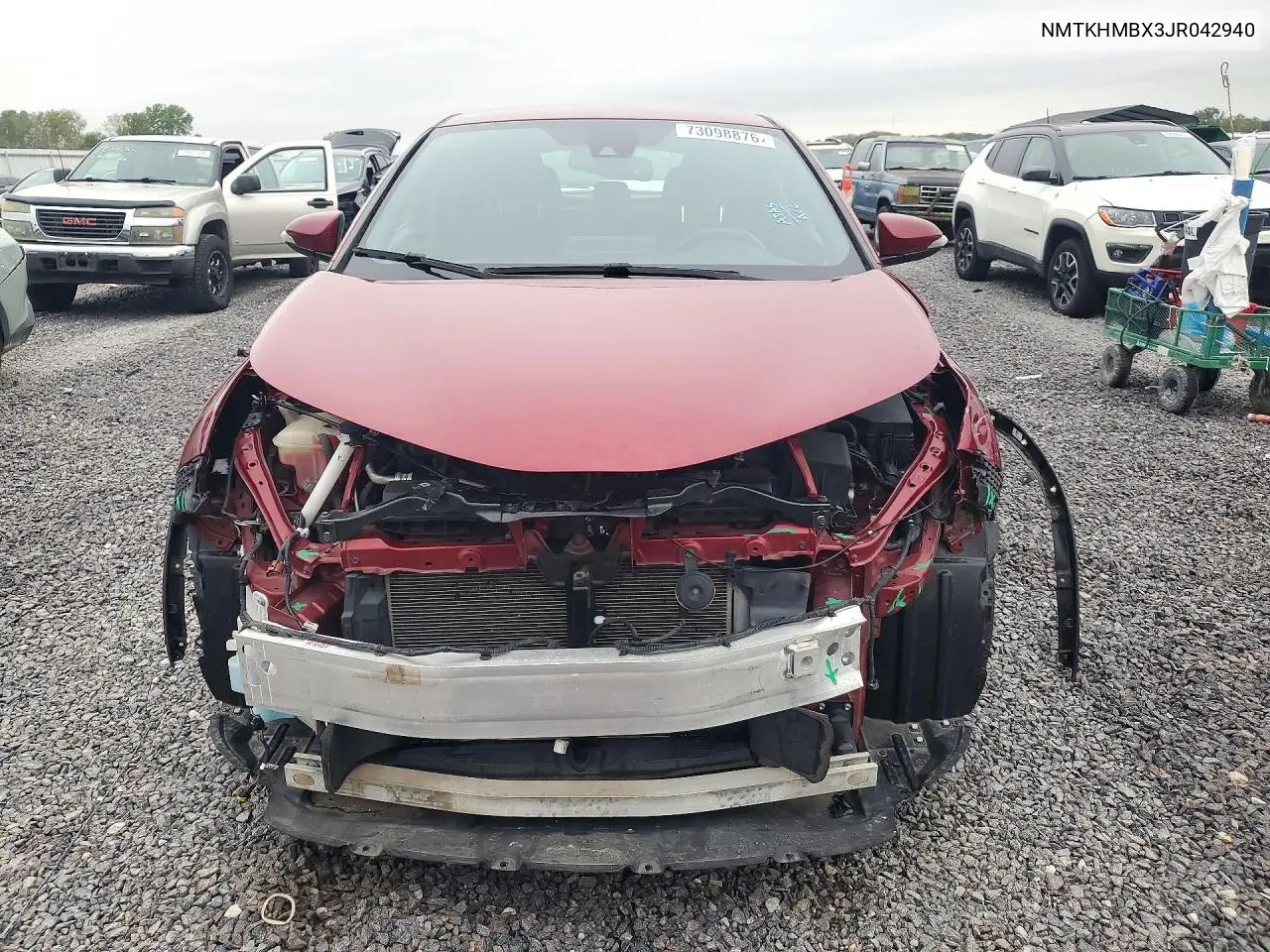 2018 TOYOTA C-HR VIN NMTKHMBX3JR042940 — фото 5