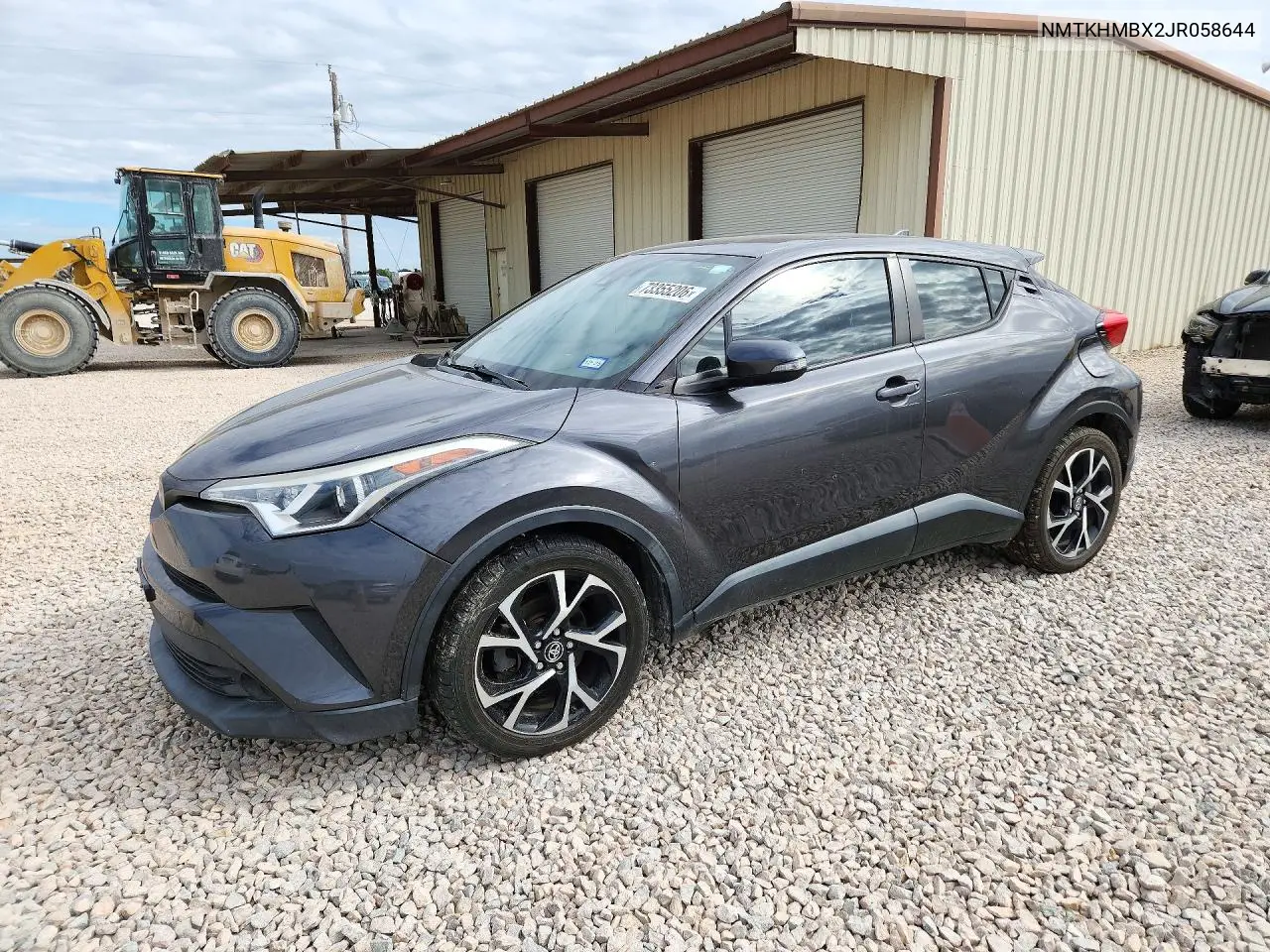 TOYOTA C-HR 2018, VIN NMTKHMBX2JR058644