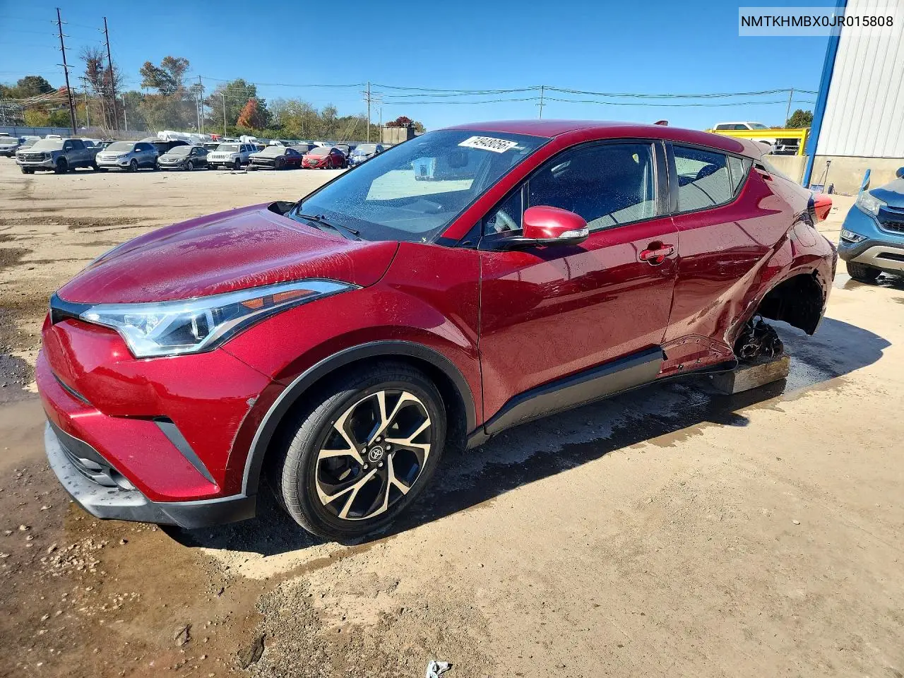 TOYOTA C-HR 2018, VIN NMTKHMBX0JR015808