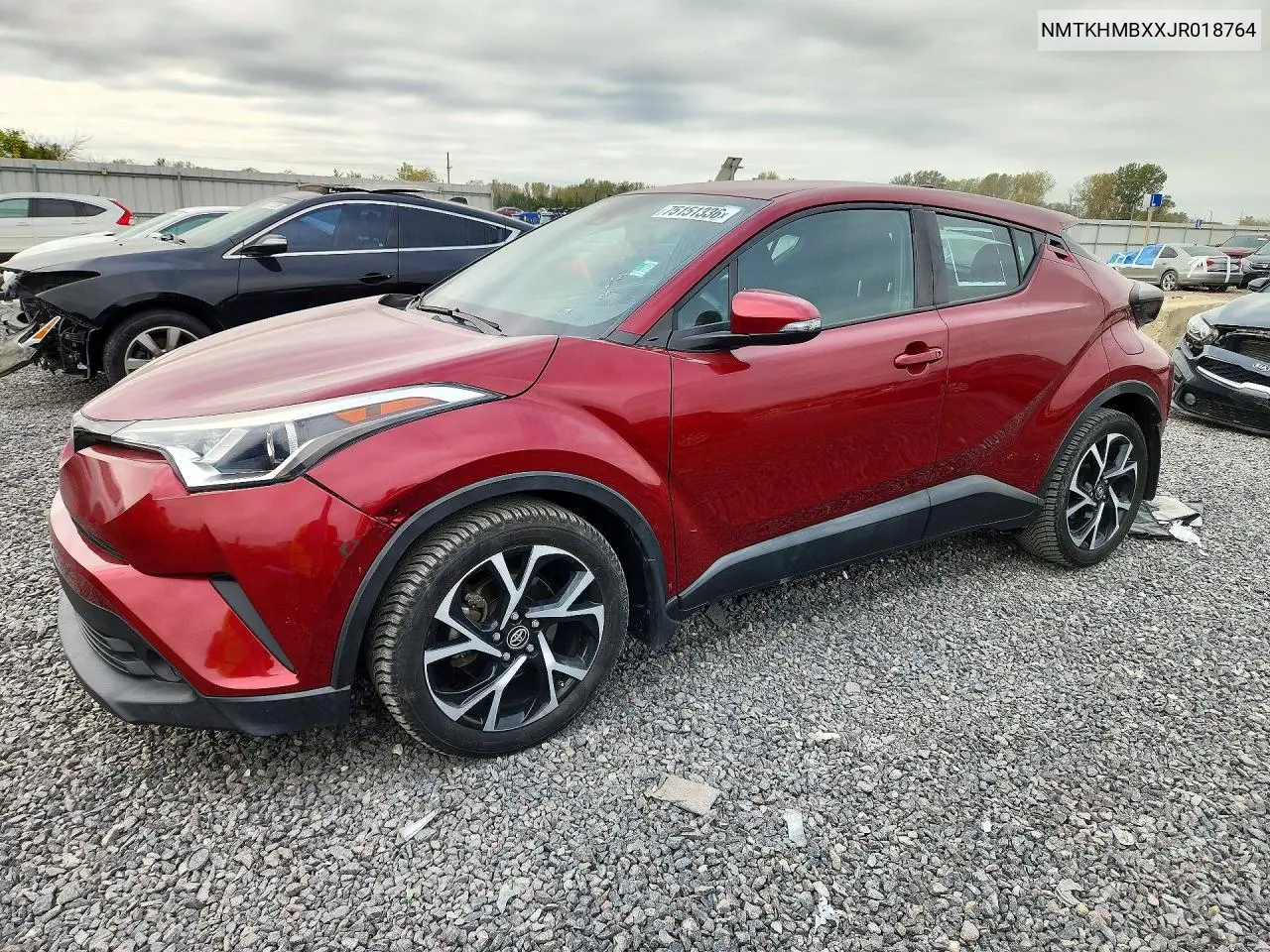 TOYOTA C-HR 2018, VIN NMTKHMBXXJR018764