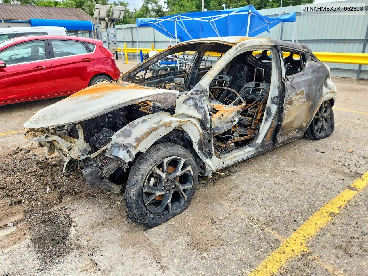 TOYOTA C-HR 2019, VIN JTNKHMBX3K1052508