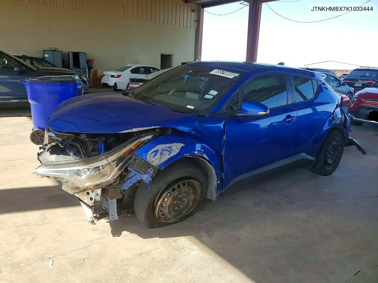 TOYOTA C-HR 2019, VIN JTNKHMBX7K1033444