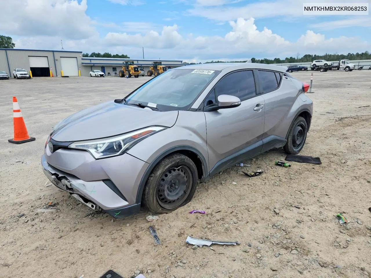 TOYOTA C-HR 2019, VIN NMTKHMBX2KR068253