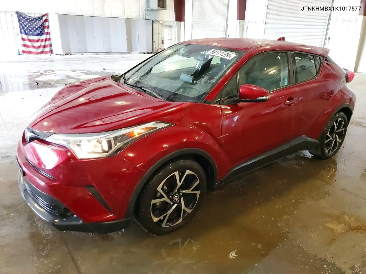 TOYOTA C-HR 2019, VIN JTNKHMBX1K1017577