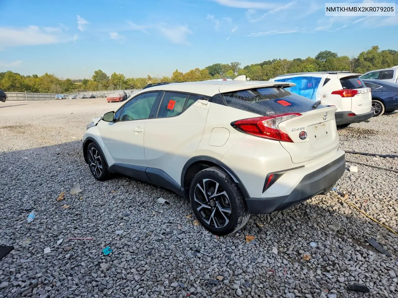 2019 TOYOTA C-HR VIN NMTKHMBX2KR079205 — фото 2