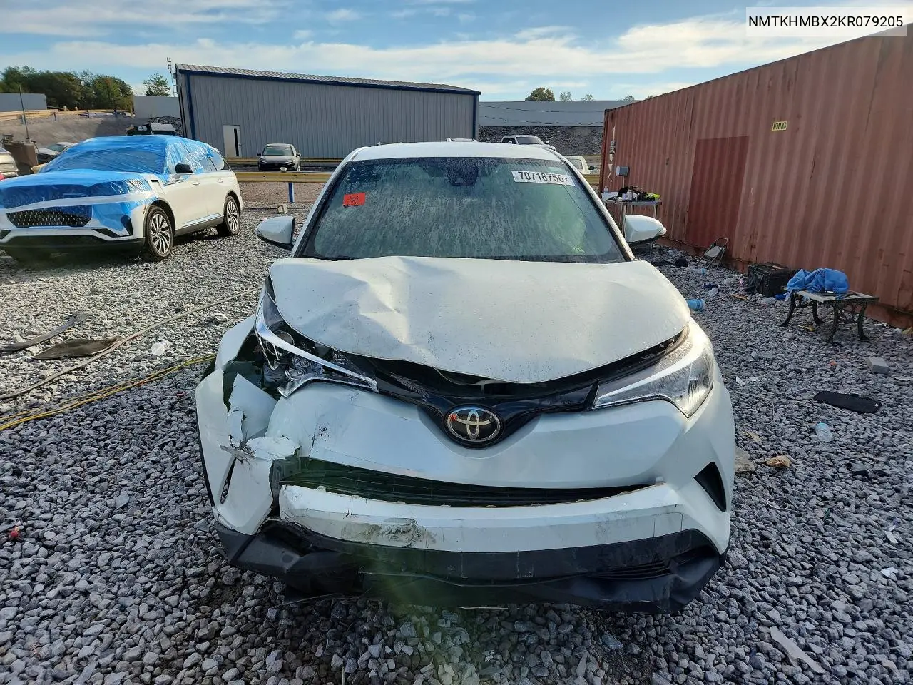 2019 TOYOTA C-HR VIN NMTKHMBX2KR079205 — фото 5