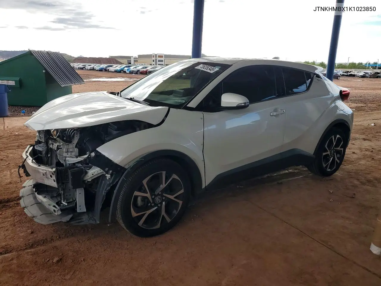 TOYOTA C-HR 2019, VIN JTNKHMBX1K1023850