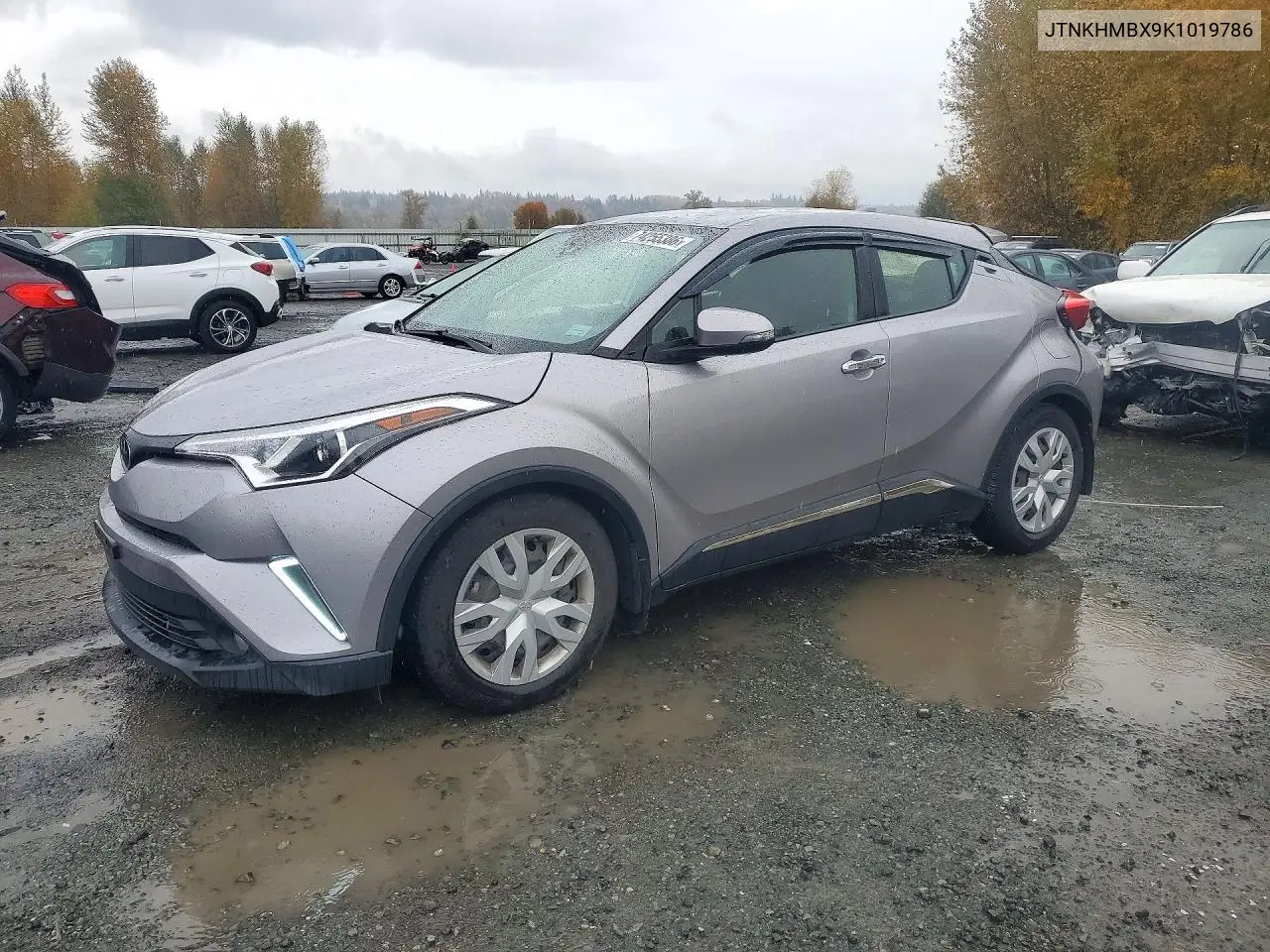 TOYOTA C-HR 2019, VIN JTNKHMBX9K1019786