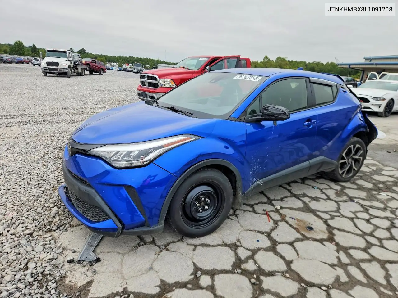 TOYOTA C-HR 2020, VIN JTNKHMBX8L1091208