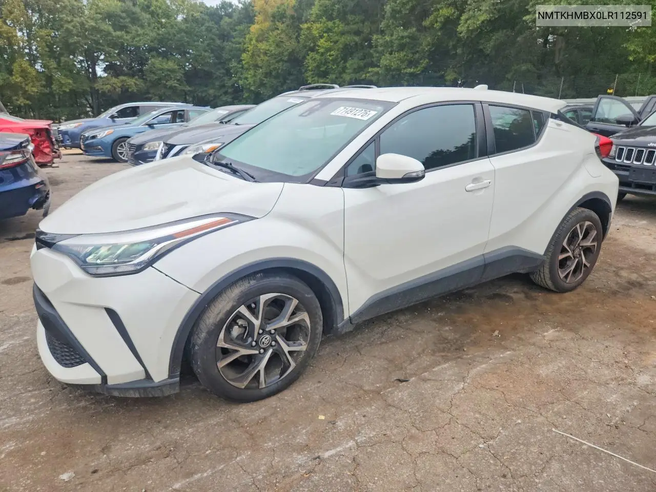 TOYOTA C-HR 2020, VIN NMTKHMBX0LR112591