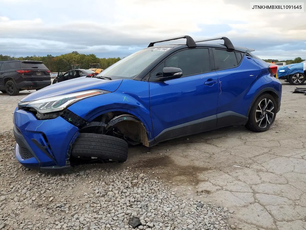 TOYOTA C-HR 2020, VIN JTNKHMBX8L1091645