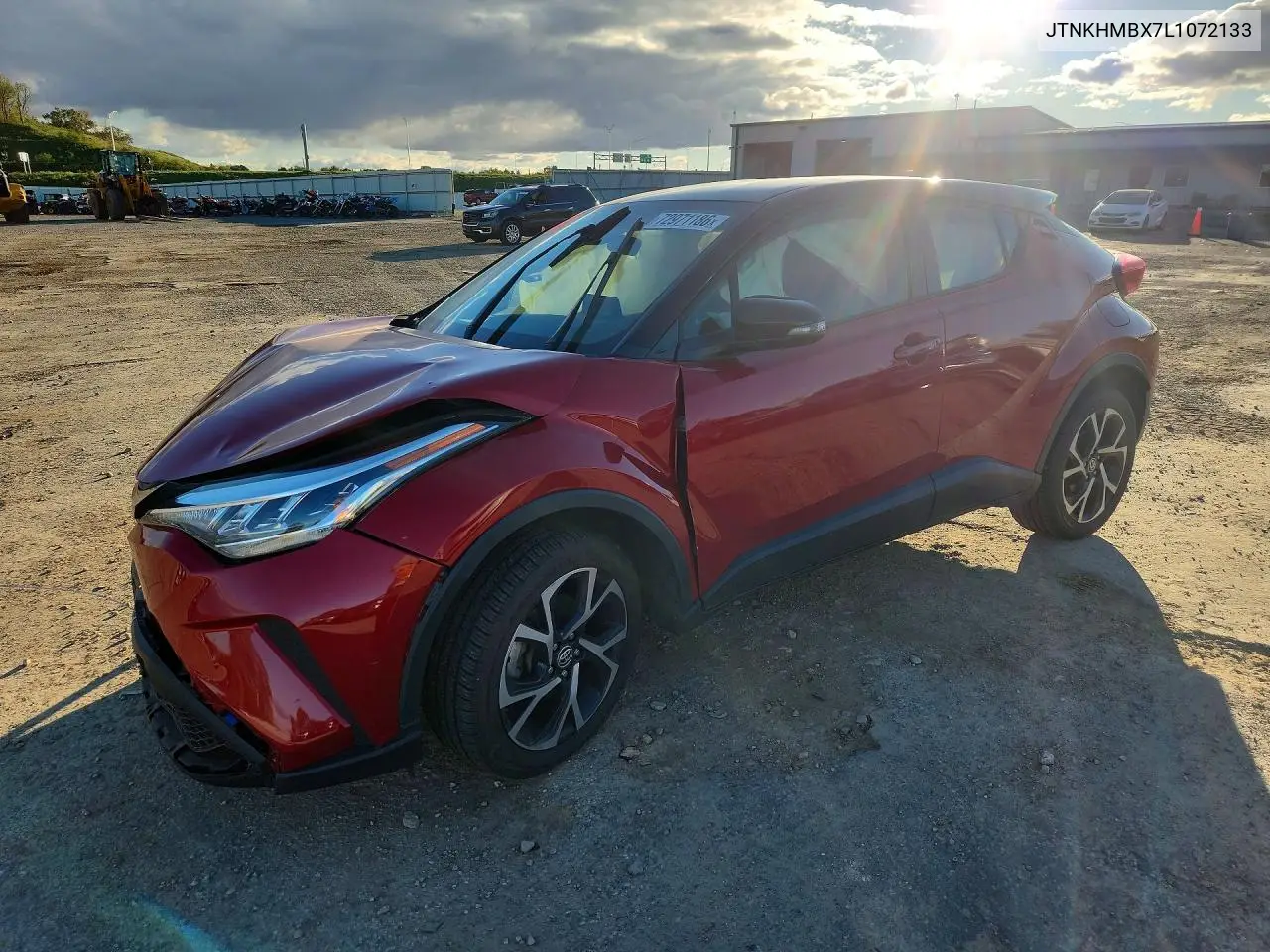 TOYOTA C-HR 2020, VIN JTNKHMBX7L1072133