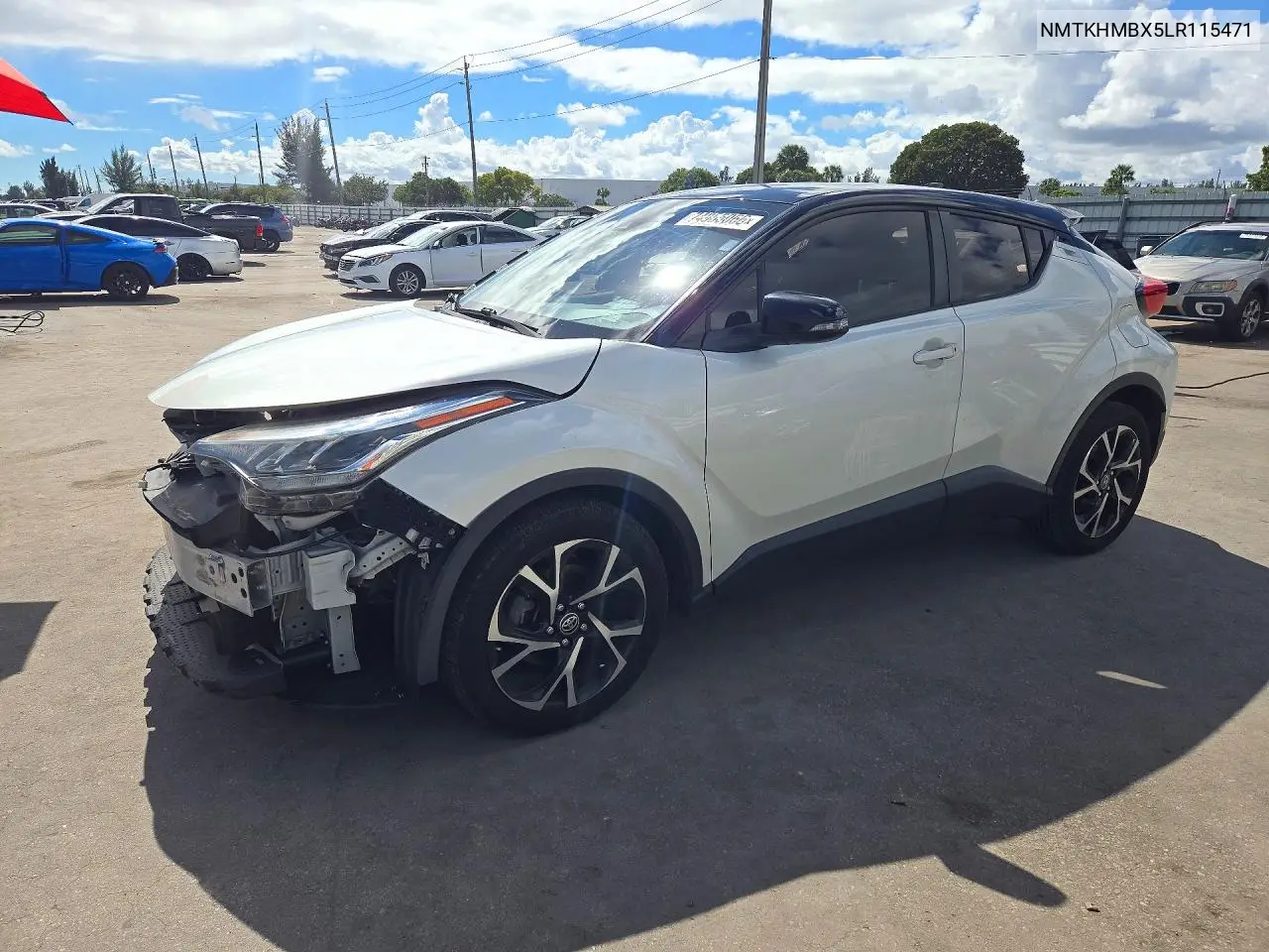 TOYOTA C-HR 2020, VIN NMTKHMBX5LR115471