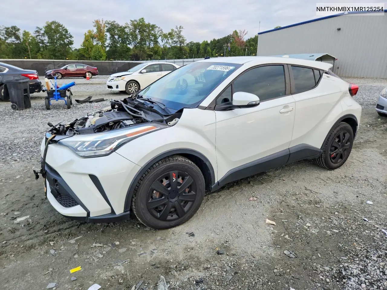 TOYOTA C-HR 2021, VIN NMTKHMBX1MR125254