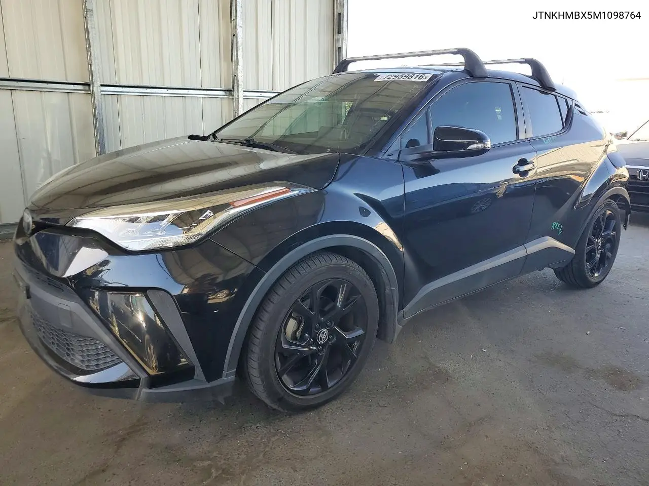 TOYOTA C-HR 2021, VIN JTNKHMBX5M1098764