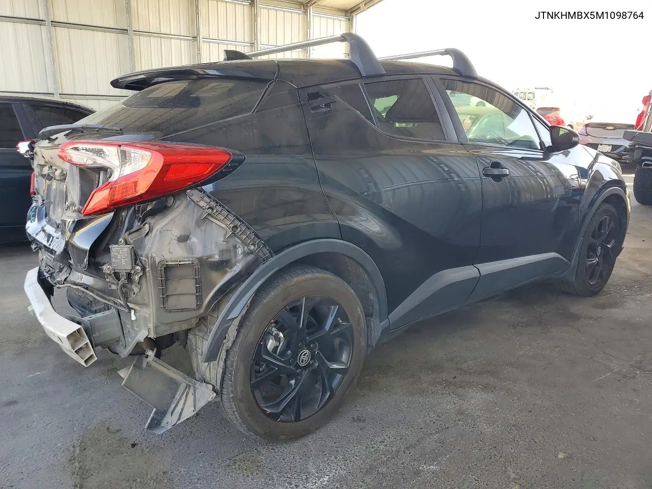 2021 TOYOTA C-HR VIN JTNKHMBX5M1098764 — фото 3