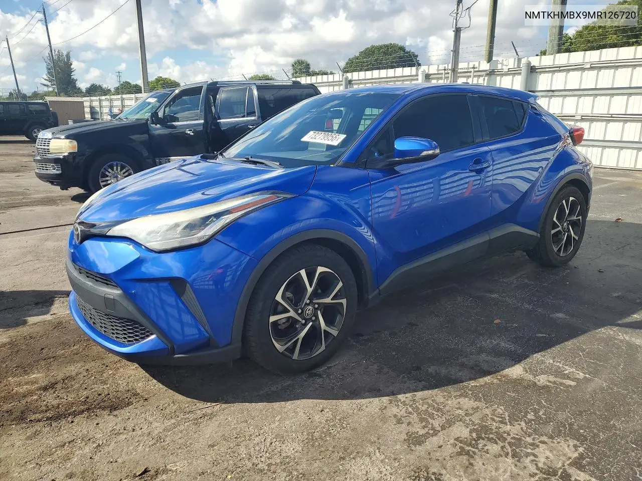 TOYOTA C-HR 2021, VIN NMTKHMBX9MR126720