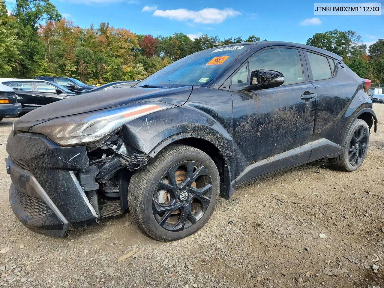 TOYOTA C-HR 2021, VIN JTNKHMBX2M1112703