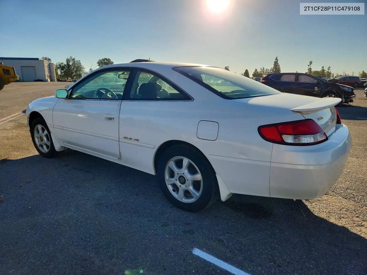 2001 TOYOTA CAMRY SOLARA VIN 2T1CF28P11C479108 — фото 2