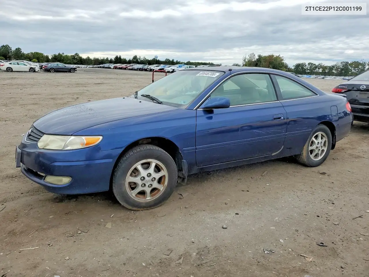 TOYOTA CAMRY SOLARA 2002, VIN 2T1CE22P12C001199
