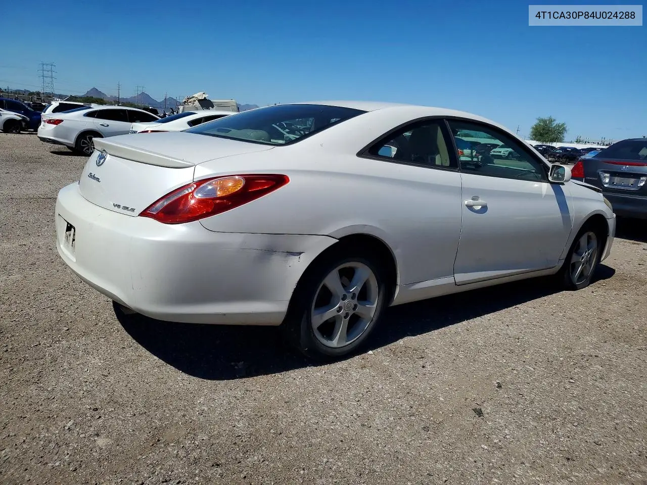 2004 TOYOTA CAMRY SOLARA VIN 4T1CA30P84U024288 — фото 3