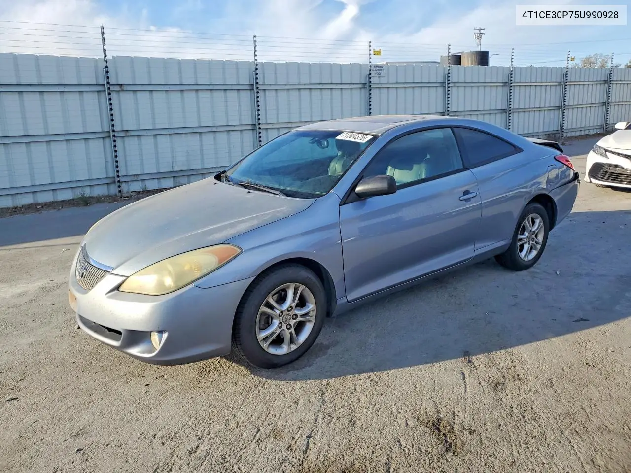 TOYOTA CAMRY SOLARA 2005, VIN 4T1CE30P75U990928