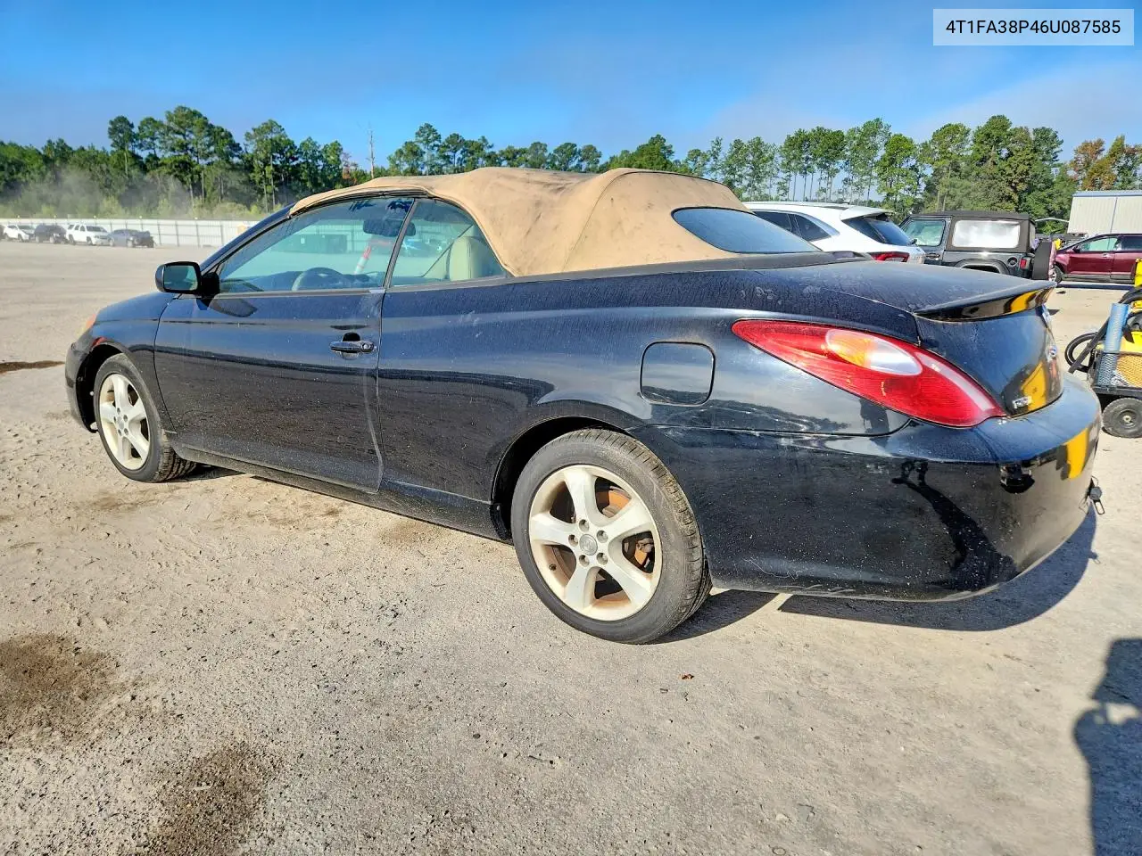 2006 TOYOTA CAMRY SOLARA VIN 4T1FA38P46U087585 — фото 2