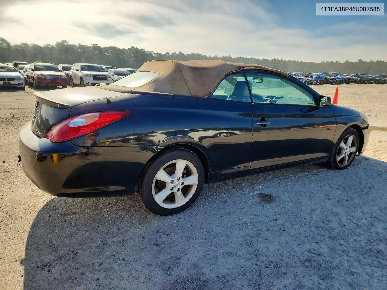 2006 TOYOTA CAMRY SOLARA VIN 4T1FA38P46U087585 — фото 3