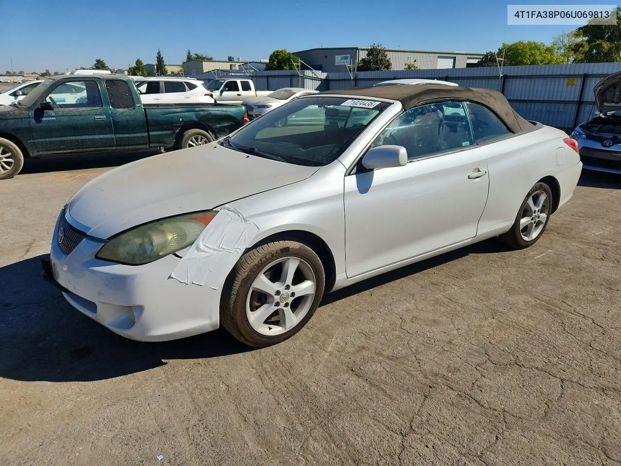TOYOTA CAMRY SOLARA 2006, VIN 4T1FA38P06U069813