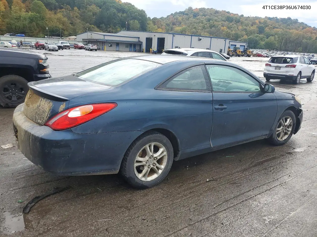 2006 TOYOTA CAMRY SOLARA VIN 4T1CE38P36U674030 — фото 3