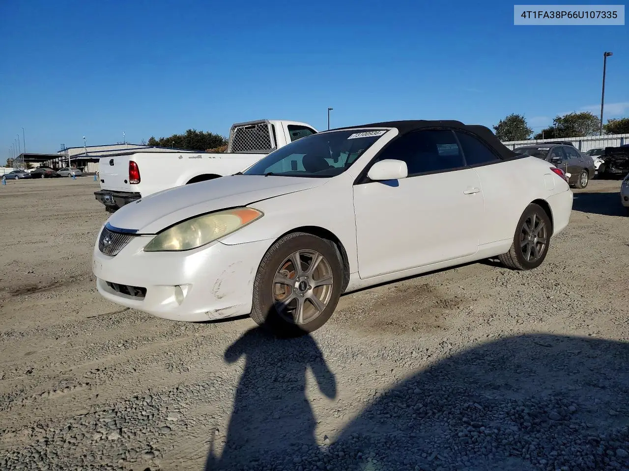 TOYOTA CAMRY SOLARA 2006, VIN 4T1FA38P66U107335