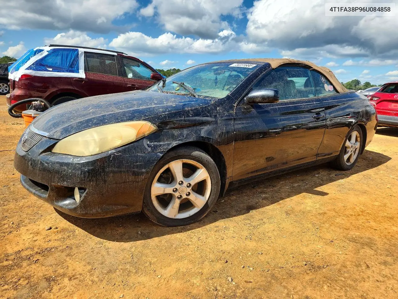 TOYOTA CAMRY SOLARA 2006, VIN 4T1FA38P96U084858