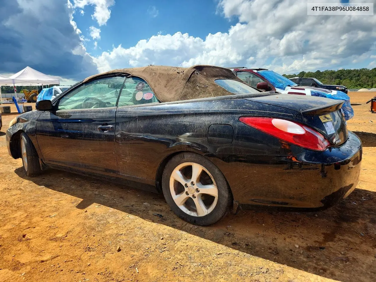 2006 TOYOTA CAMRY SOLARA VIN 4T1FA38P96U084858 — фото 2