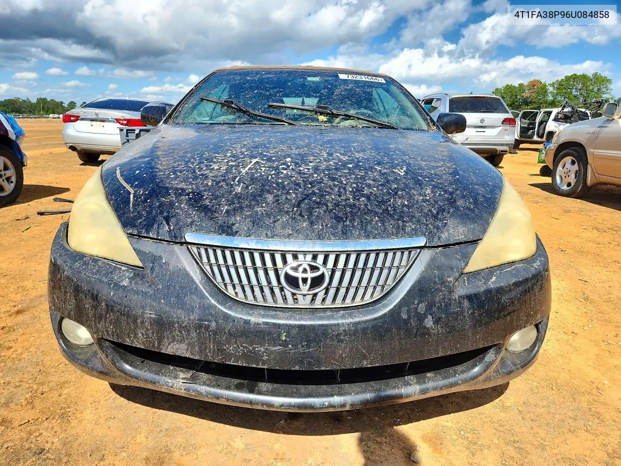 2006 TOYOTA CAMRY SOLARA VIN 4T1FA38P96U084858 — фото 5
