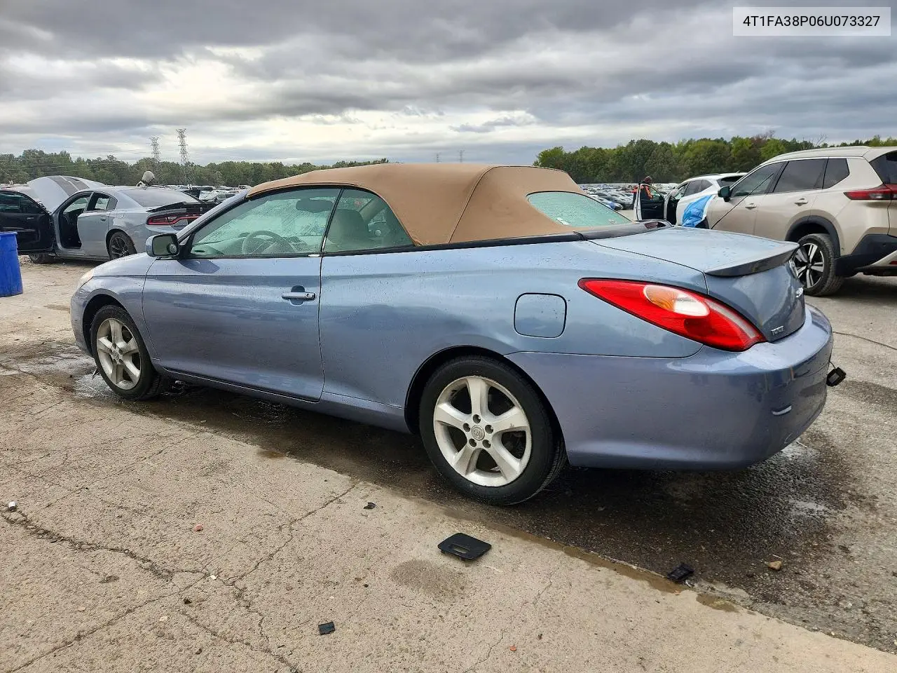 2006 TOYOTA CAMRY SOLARA VIN 4T1FA38P06U073327 — фото 2
