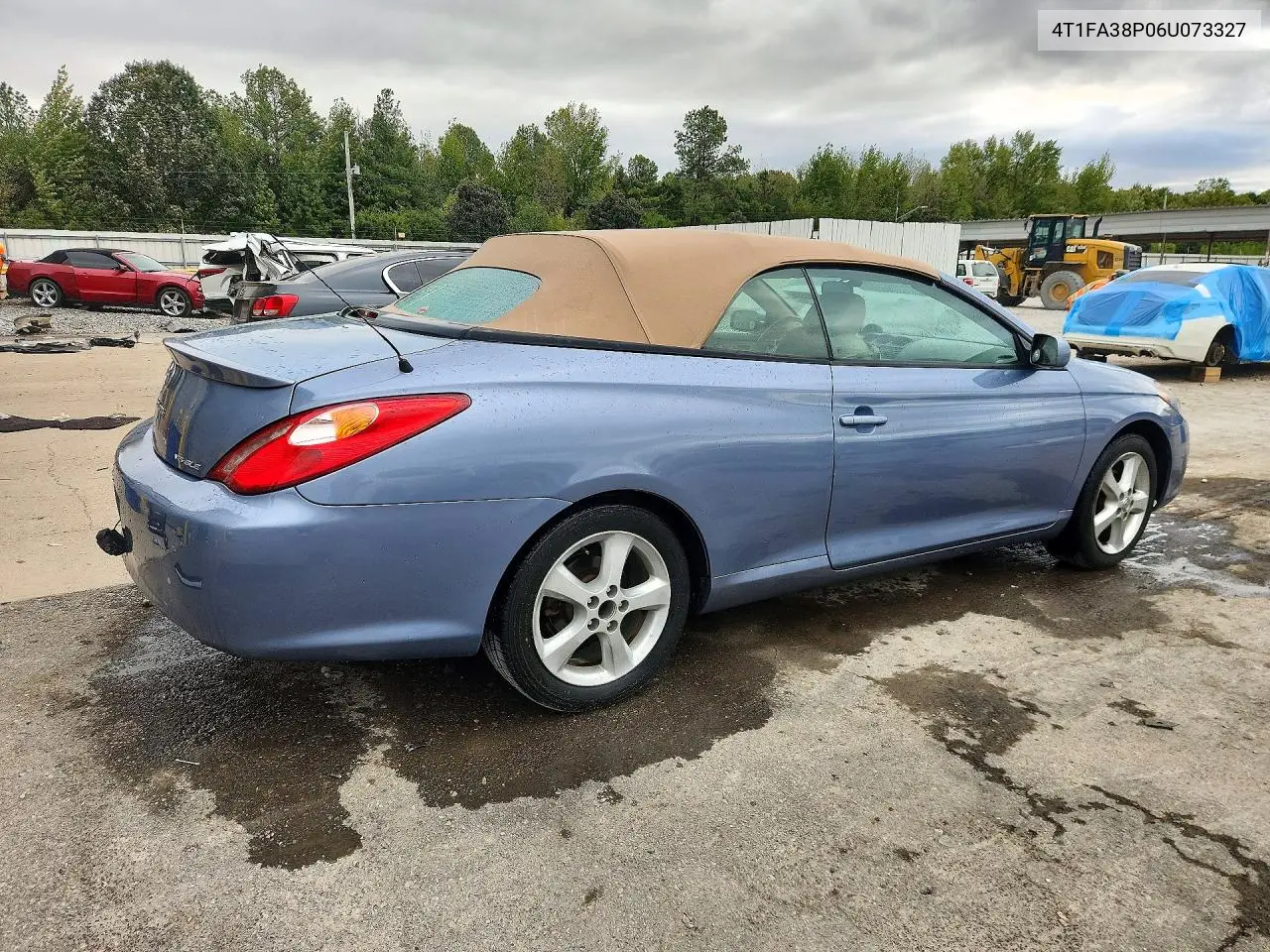 2006 TOYOTA CAMRY SOLARA VIN 4T1FA38P06U073327 — фото 3