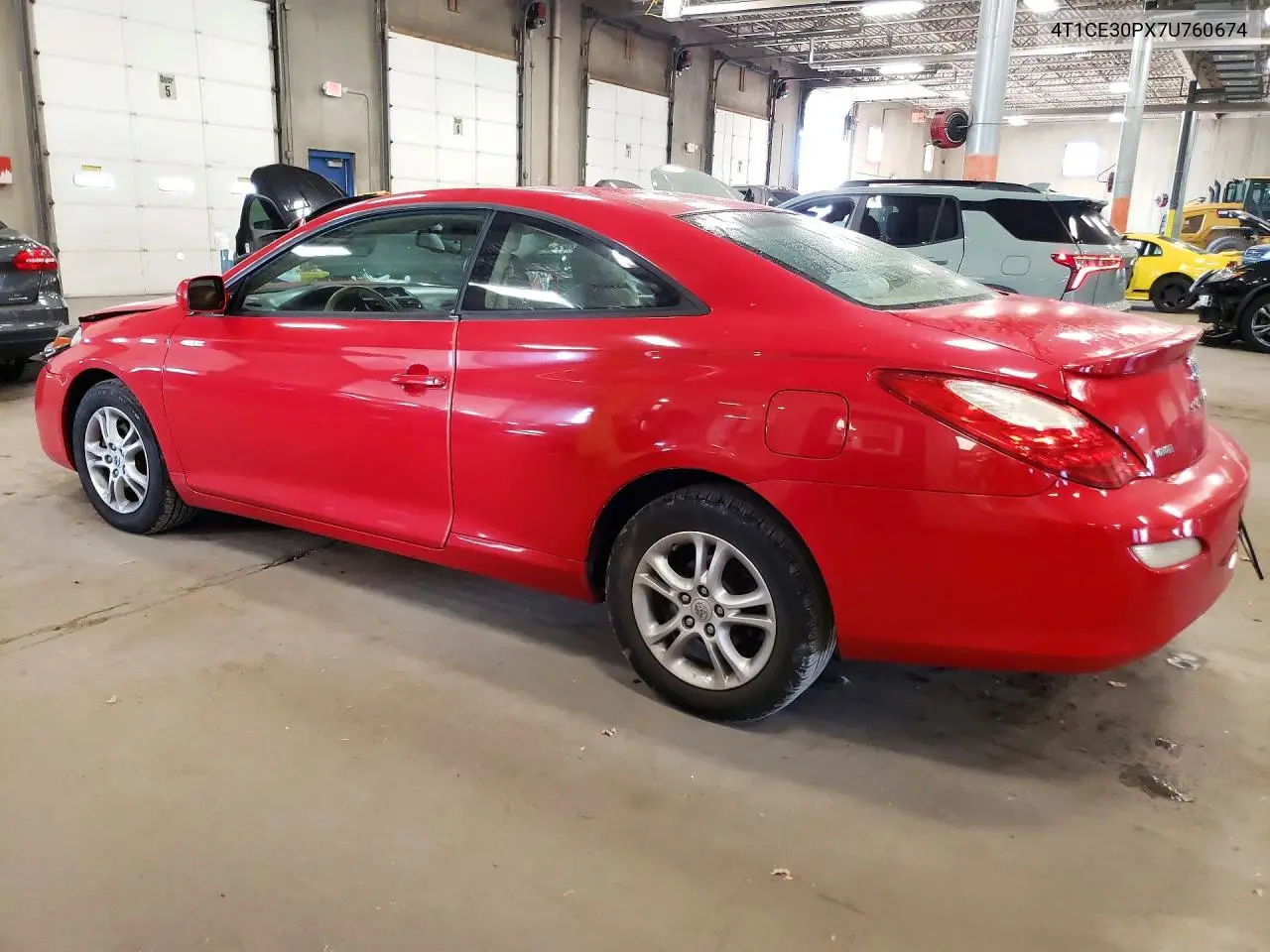 2007 TOYOTA CAMRY SOLARA VIN 4T1CE30PX7U760674 — фото 2