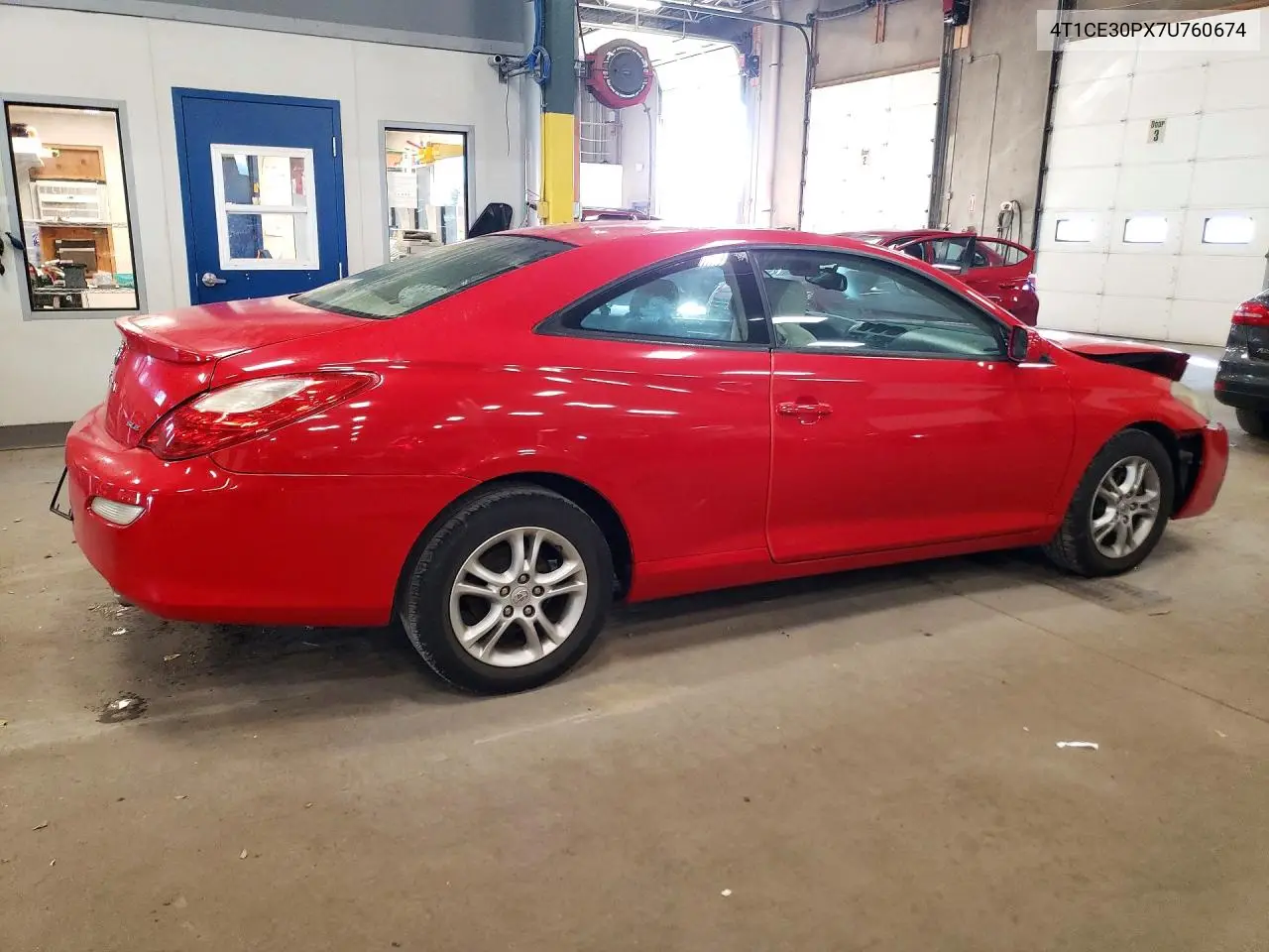 2007 TOYOTA CAMRY SOLARA VIN 4T1CE30PX7U760674 — фото 3